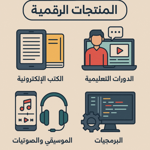 المنتجات الرقمية