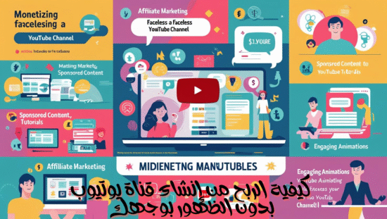 كيفية الربح من إنشاء قناة يوتيوب بدون الظهور بوجهك